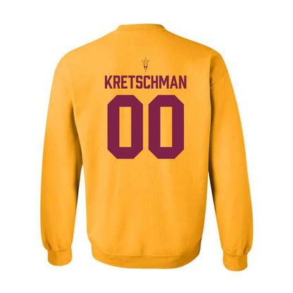 Arizona State - NCAA Beach Volleyball : Ava Kretschman - Crewneck Sweatshirt-6