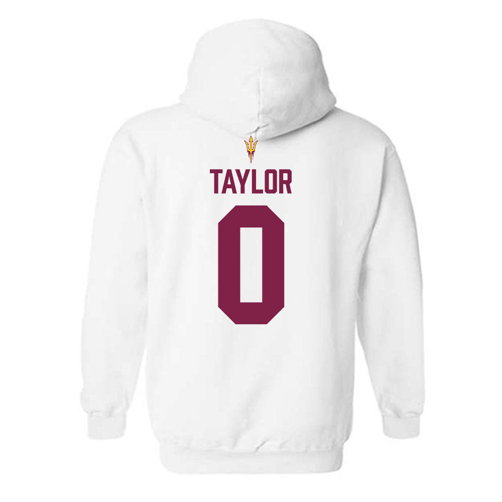 Arizona State - NCAA Beach Volleyball : Zoe Taylor - Hooded Sweatshirt-7