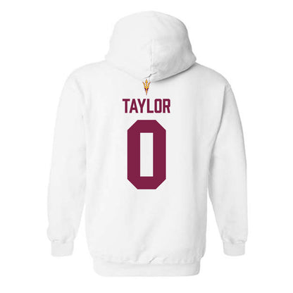 Arizona State - NCAA Beach Volleyball : Zoe Taylor - Hooded Sweatshirt-7