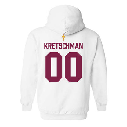 Arizona State - NCAA Beach Volleyball : Ava Kretschman - Hooded Sweatshirt-7