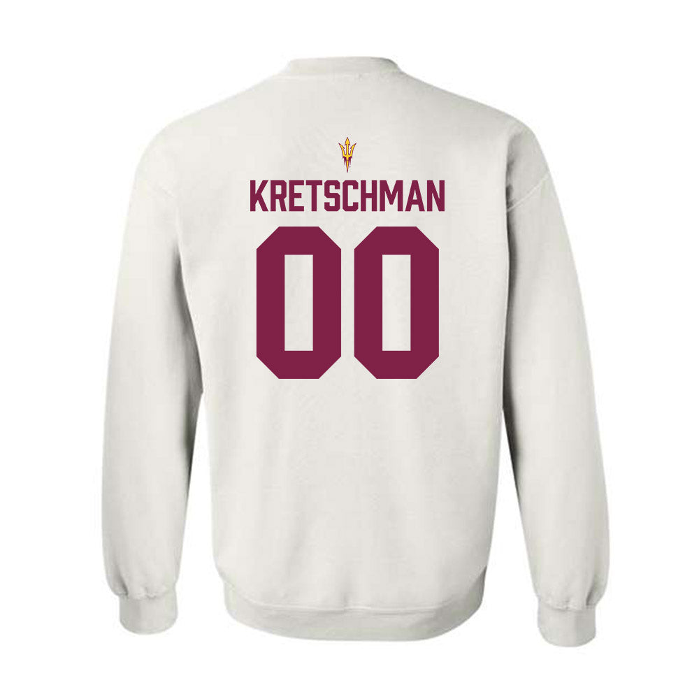 Arizona State - NCAA Beach Volleyball : Ava Kretschman - Crewneck Sweatshirt-7