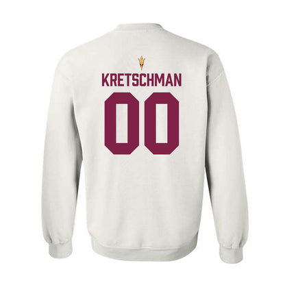Arizona State - NCAA Beach Volleyball : Ava Kretschman - Crewneck Sweatshirt-7