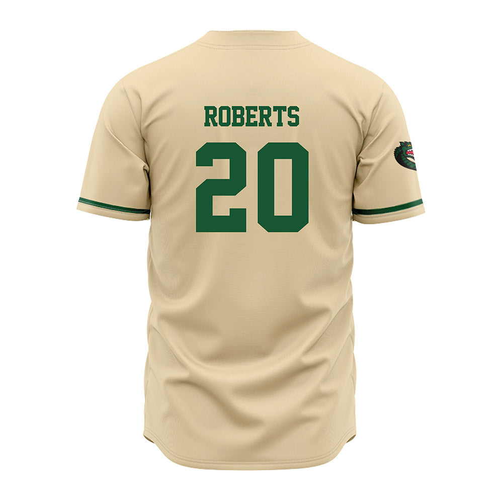 UAB - NCAA Baseball : Baylor Roberts - Cream Jersey-1