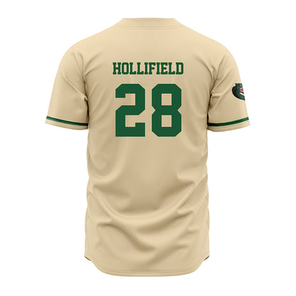 UAB - NCAA Baseball : Nick Hollifield - Cream Jersey-1