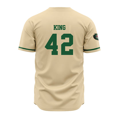 UAB - NCAA Baseball : Blake King - Cream Jersey-1