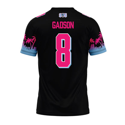 FIU - NCAA Football : Ryan Gadson - Vice Black Premium Football Jersey-1