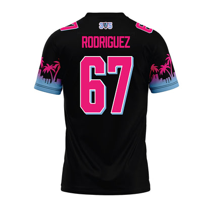 FIU - NCAA Football : Jonathan Rodriguez - Vice Black Premium Football Jersey-1