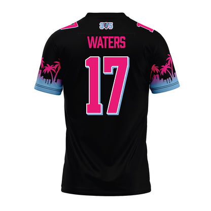 FIU - NCAA Football : Zachary Waters - Vice Black Premium Football Jersey-1