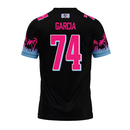 FIU - NCAA Football : Matias Garcia - Vice Black Premium Football Jersey-1