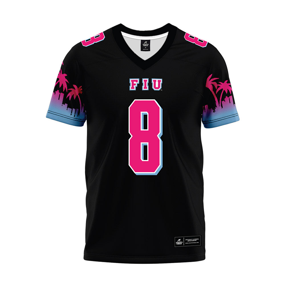 FIU - NCAA Football : Ryan Gadson - Vice Black Premium Football Jersey-0