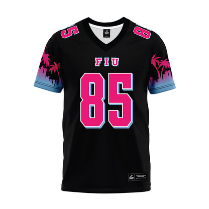 FIU - NCAA Football : Donovan Giles - Vice Black Premium Football Jersey-0