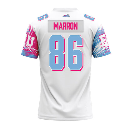FIU - NCAA Football : Rodrigo Marron - Vice White Premium Football Jersey-1