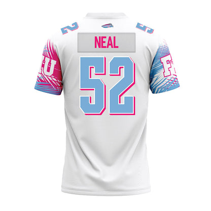 FIU - NCAA Football : Akeem Neal - Vice White Premium Football Jersey-1
