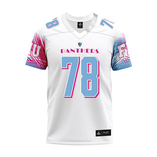 FIU - NCAA Football : Nick Molina - Vice White Premium Football Jersey-0