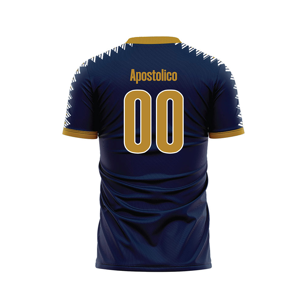 FIU - NCAA Women's Soccer : Ambar Apostolico - Road Blue Soccer Jersey-1