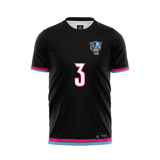 FIU - NCAA Women's Soccer : Kiara Clarke - Vice Black Soccer Jersey-0
