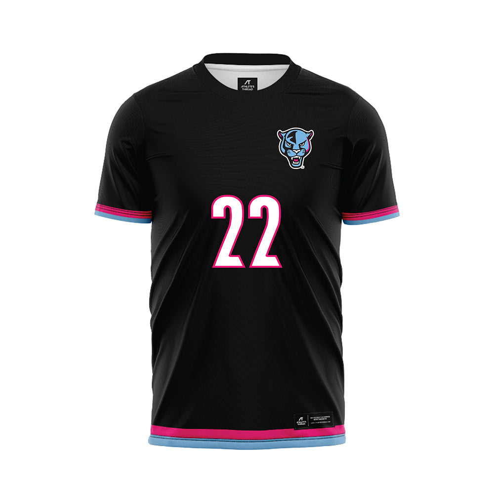 FIU - NCAA Women's Soccer : Adria Kitzinger - Vice Black Soccer Jersey-0