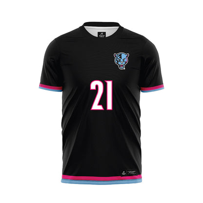 FIU - NCAA Women's Soccer : Delfina Lombardi - Vice Black Soccer Jersey-0