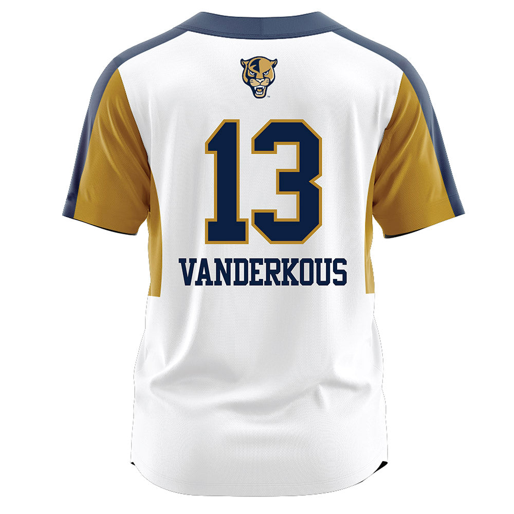 FIU - NCAA Softball : Jewelie Vanderkous - Home White Jersey-1