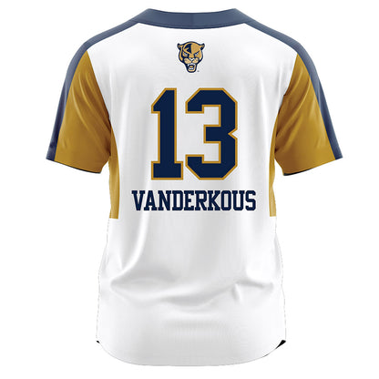 FIU - NCAA Softball : Jewelie Vanderkous - Home White Jersey-1