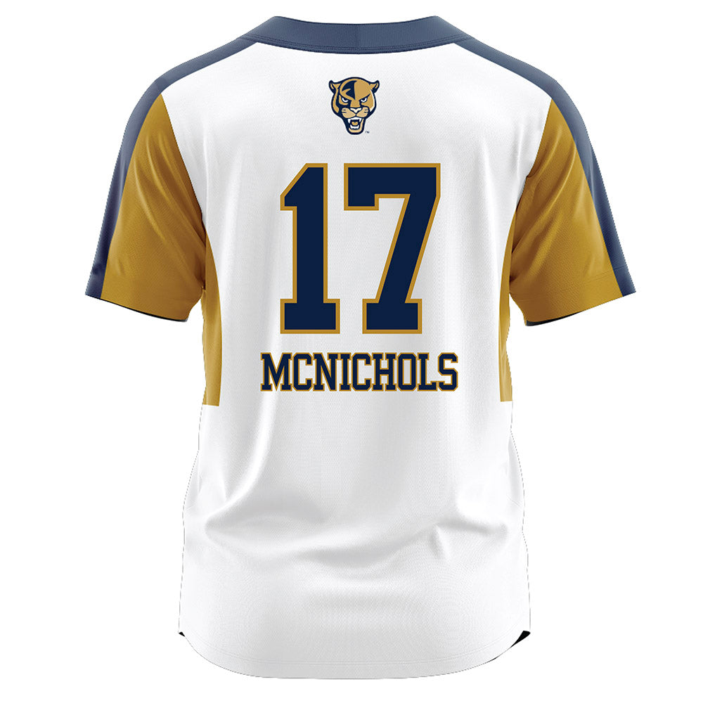 FIU - NCAA Softball : Brooke McNichols - Home White Jersey-1