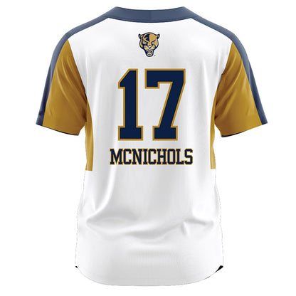 FIU - NCAA Softball : Brooke McNichols - Home White Jersey-1