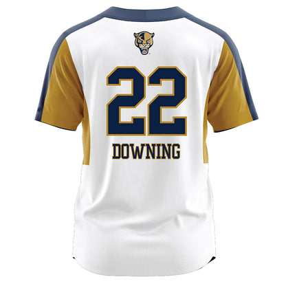 FIU - NCAA Softball : Kaleena Downing - Home White Jersey-1