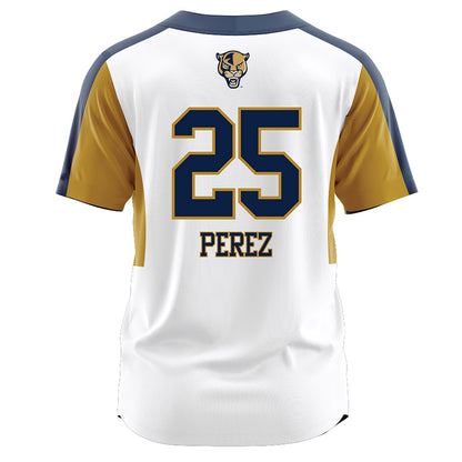 FIU - NCAA Softball : Isabella Perez - Home White Jersey-1