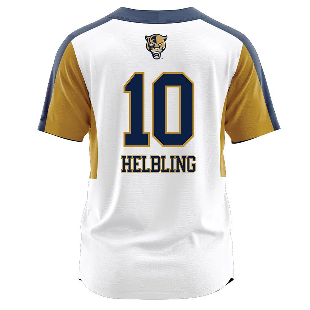FIU - NCAA Softball : Grace Helbling - Home White Jersey-1