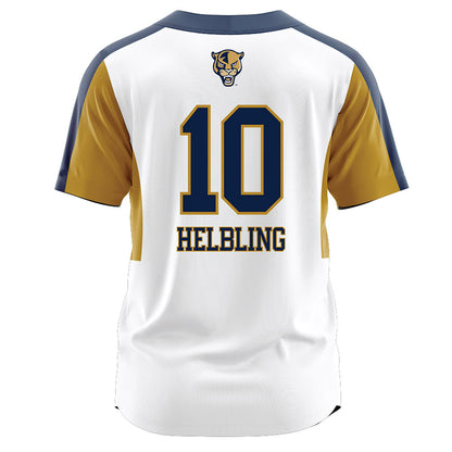 FIU - NCAA Softball : Grace Helbling - Home White Jersey-1
