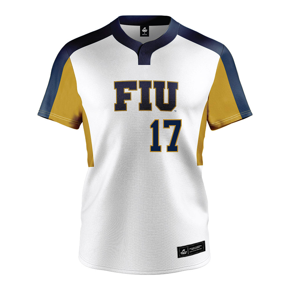 FIU - NCAA Softball : Brooke McNichols - Home White Jersey-0