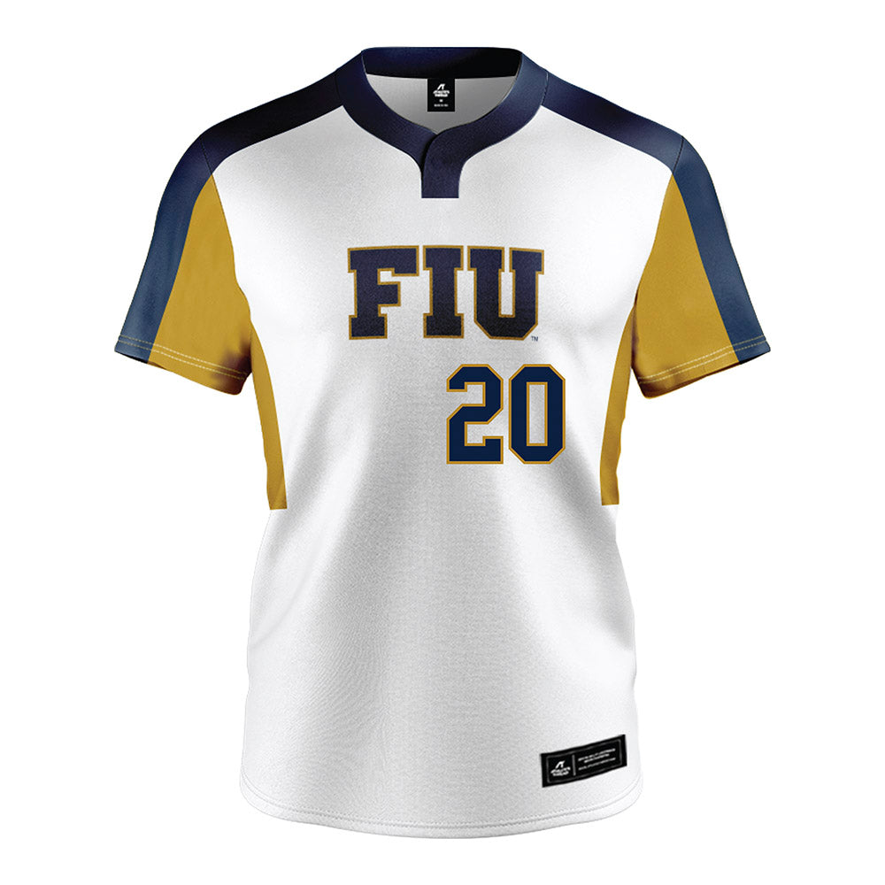 FIU - NCAA Softball : Charli Pages - Home White Jersey-0