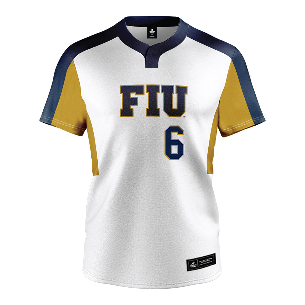 FIU - NCAA Softball : Kally Meredith - Home White Jersey-0
