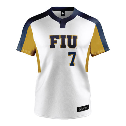 FIU - NCAA Softball : Kendall Catherwood - Home White Jersey-0