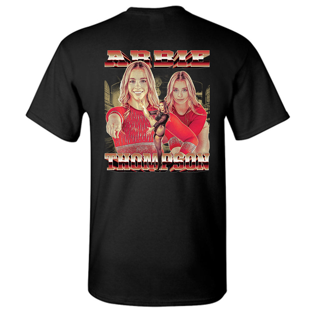 DU - NCAA Women's Gymnastics : Abbie Thompson - Player Collage T-Shirt-1