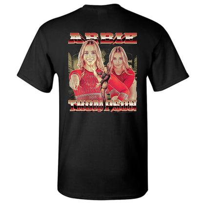 DU - NCAA Women's Gymnastics : Abbie Thompson - Player Collage T-Shirt-1