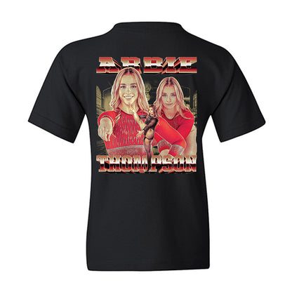 DU - NCAA Women's Gymnastics : Abbie Thompson - Player Collage Youth T-Shirt-1