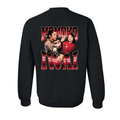 DU - NCAA Women's Gymnastics : Momoko Iwai - Player Collage Crewneck Sweatshirt-1