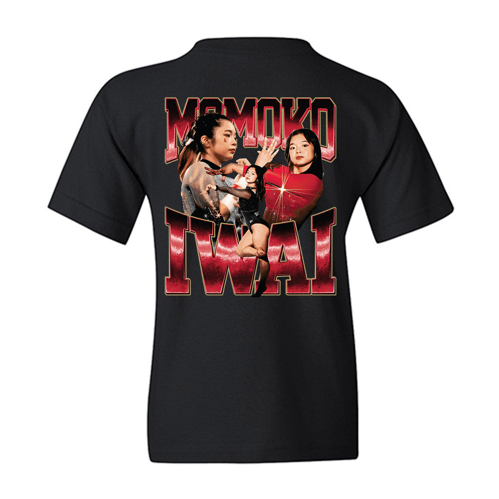 DU - NCAA Women's Gymnastics : Momoko Iwai - Player Collage Youth T-Shirt-1