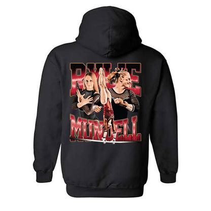 DU - NCAA Women's Gymnastics : Rylie Mundell - Player Collage Hooded Sweatshirt-1
