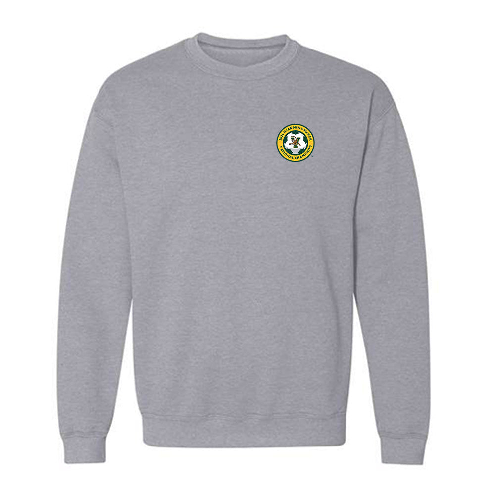 UVM - NCAA Men's Soccer : - National Champs Roster Crewneck Sweatshirt-0