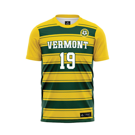 UVM - NCAA Men's Soccer : Toby Grant - National Champs Replica Soccer Jersey-0