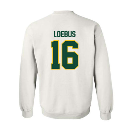 UVM - NCAA Men's Soccer : Nico Loebus - National Champs Classic Shersey Crewneck Sweatshirt-1