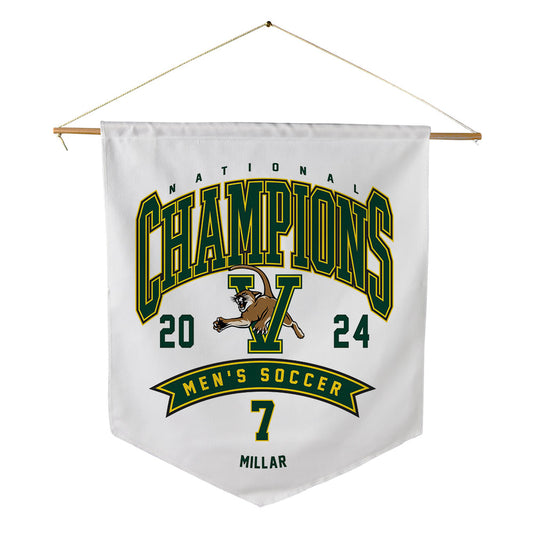 UVM - NCAA Men's Soccer : Andrew Millar - Pennant - 18" x 21"-0