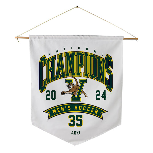UVM - NCAA Men's Soccer : Rui Aoki - Pennant - 18" x 21"-0