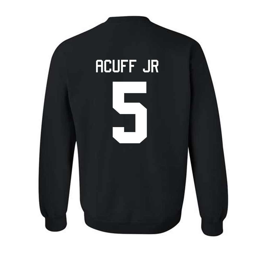 Arkansas - NCAA Men's Basketball : Darius Acuff Jr. - Crewneck Sweatshirt-1