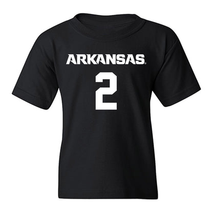 Arkansas - NCAA Men's Basketball : Amere Brown - Youth T-Shirt-0