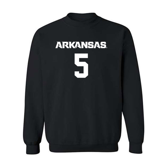 Arkansas - NCAA Men's Basketball : Darius Acuff Jr. - Crewneck Sweatshirt-0