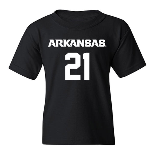 Arkansas - NCAA Men's Basketball : Dajuan Wagner - Youth T-Shirt-0