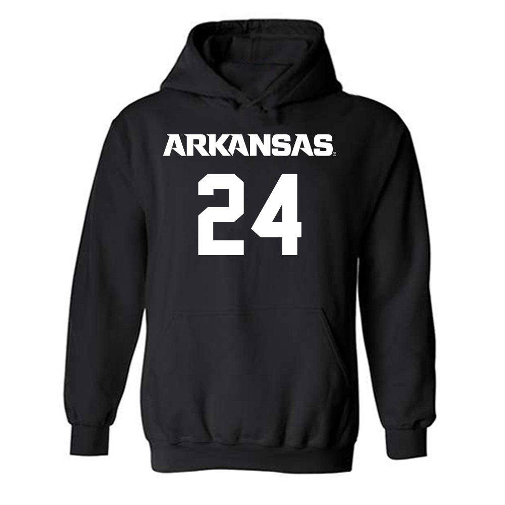 Arkansas - NCAA Men's Basketball : Billy Richmond - Hooded Sweatshirt-0